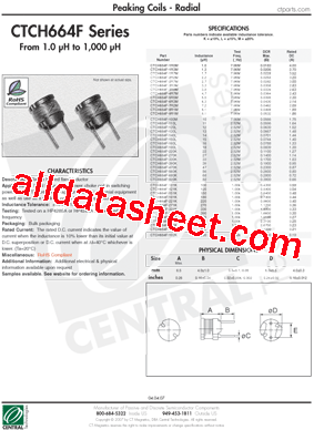 CTCH664F-7R2M型号图片