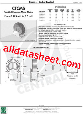 CTCMS3215-1型号图片