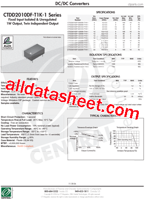 CTDD2010DF-240505-T1K-1型号图片