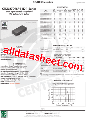 CTDD2709SF-051212-T1K-1型号图片