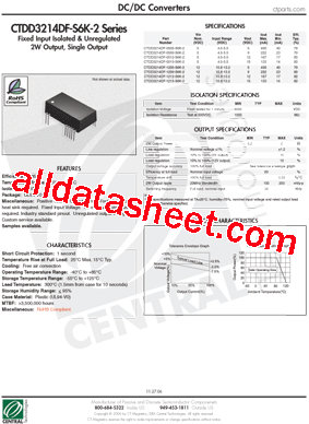 CTDD3214DF-0515-S6K-2型号图片