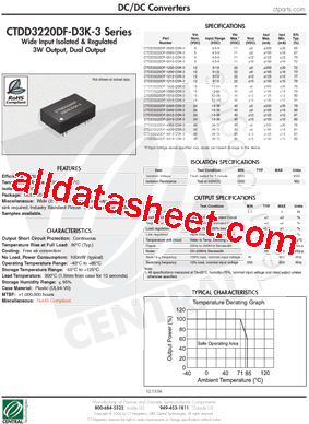 CTDD3220DF-0512-D3K-3型号图片