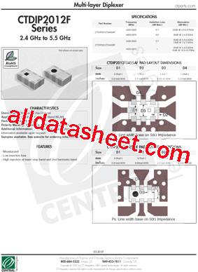 CTDIP2012F型号图片