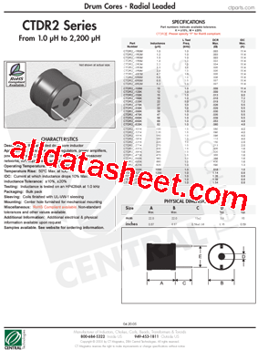 CTDR2-122K型号图片