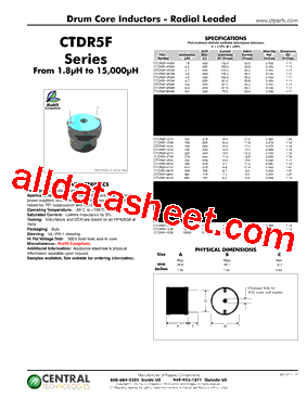 CTDR5F型号图片