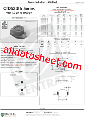 CTDS3316P-103型号图片