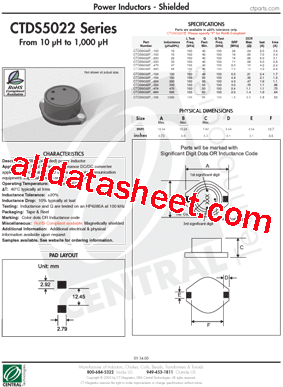 CTDS5022型号图片