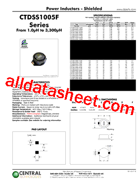 CTDSS1005F-333L型号图片