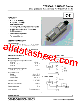 CTE8001AF4型号图片