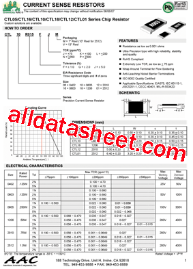 CTL01R015FKM型号图片