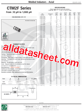 CTM2F-R39K型号图片
