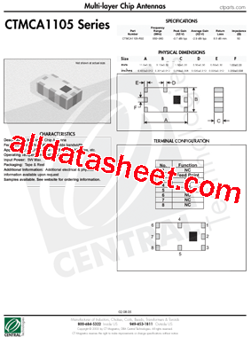 CTMCA1105-R92型号图片