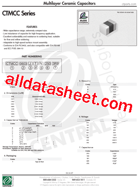 CTMCC0201DTB6V33R9型号图片