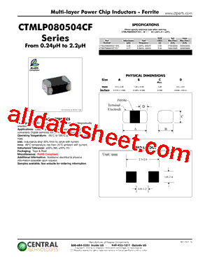 CTMLP080504CF-2R2型号图片