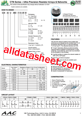 CTN1A-C-1003AQQNM型号图片