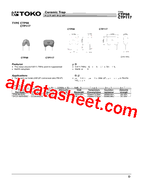 CTP117型号图片