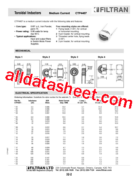 CTP4406-09型号图片