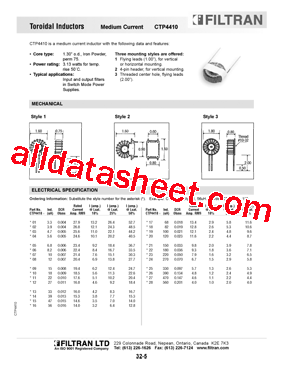 CTP4410-09型号图片