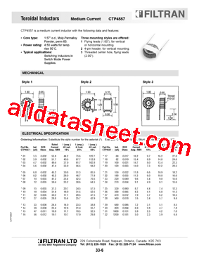 CTP4557-03型号图片