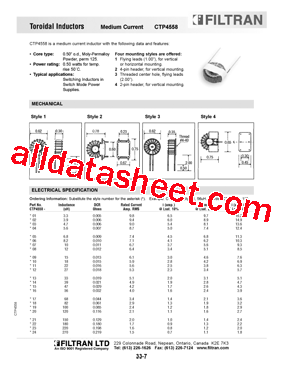 CTP4558-15型号图片