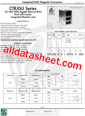 CTRJGU27S1YU1026型号图片