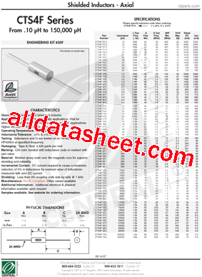 CTS4F-R33J型号图片