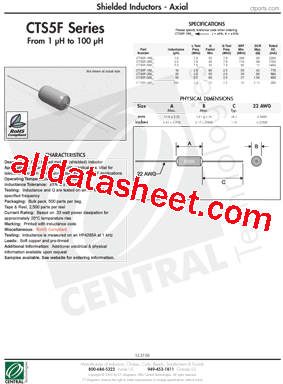 CTS5F-1R0K型号图片