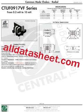 CTUF0917VF-282M0R5型号图片