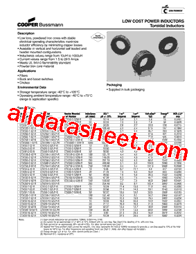 CTX250-5-52LP-R型号图片
