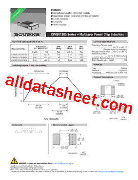 CVH201205-R47M型号图片