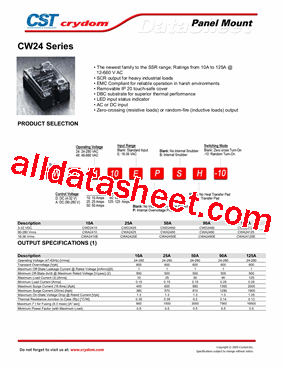 CWD2410P-10型号图片