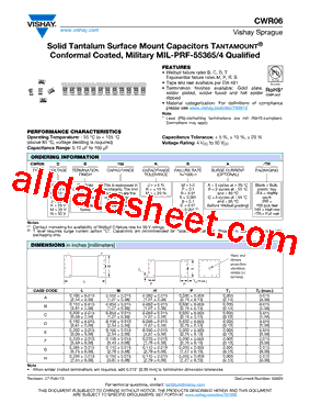 CWR06KH155MCC型号图片