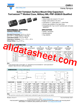 CWR11CH155KPA型号图片