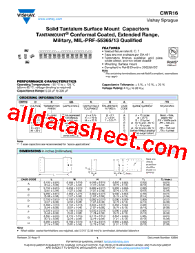 CWR16DB335JCAA型号图片