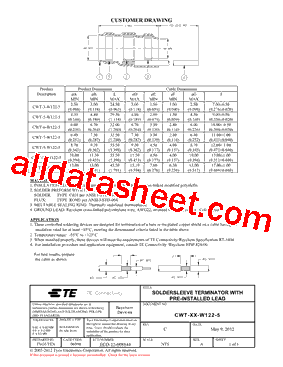 CWT-XX-W122-5型号图片