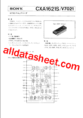 CXA1621S型号图片