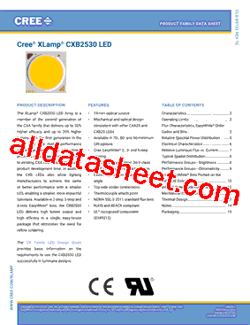 CXB2530-0000-000N0US227H型号图片