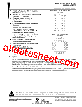 CY54FCT377ATLMB型号图片