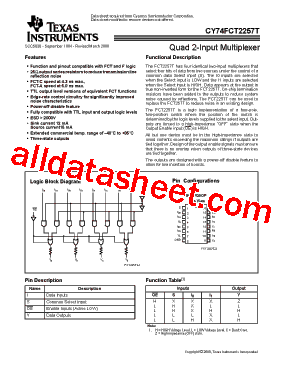 CY74FCT2257TSOIC型号图片