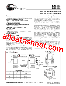 CY7C409A-25DMB型号图片