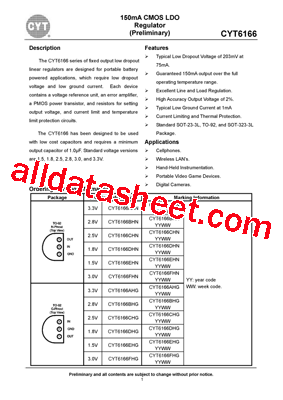 CYT6166CHGYYWW型号图片