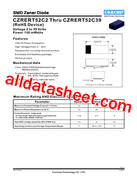 CZRERT52C3V9型号图片