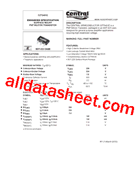 CZT5401E_10型号图片