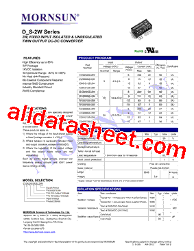 D050909S-2W型号图片