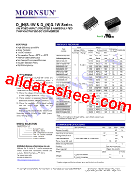 D051515(N)S-1W型号图片