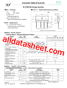 D10JA80型号图片