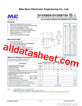 D15XB100型号图片