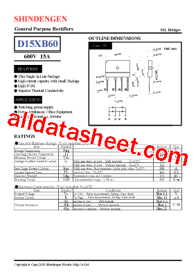 D15XB60H-7000型号图片