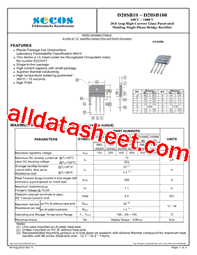 D20SB100型号图片