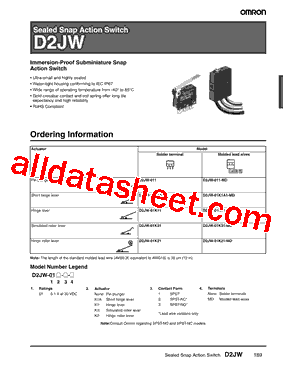 D2JW-01K21型号图片